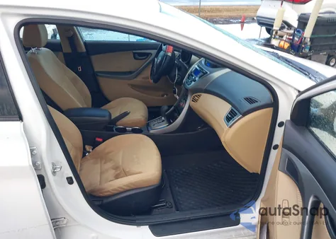 2013 Hyundai Elantra Gls from USA, damaged, VIN 5NPDH4AE2DH325379